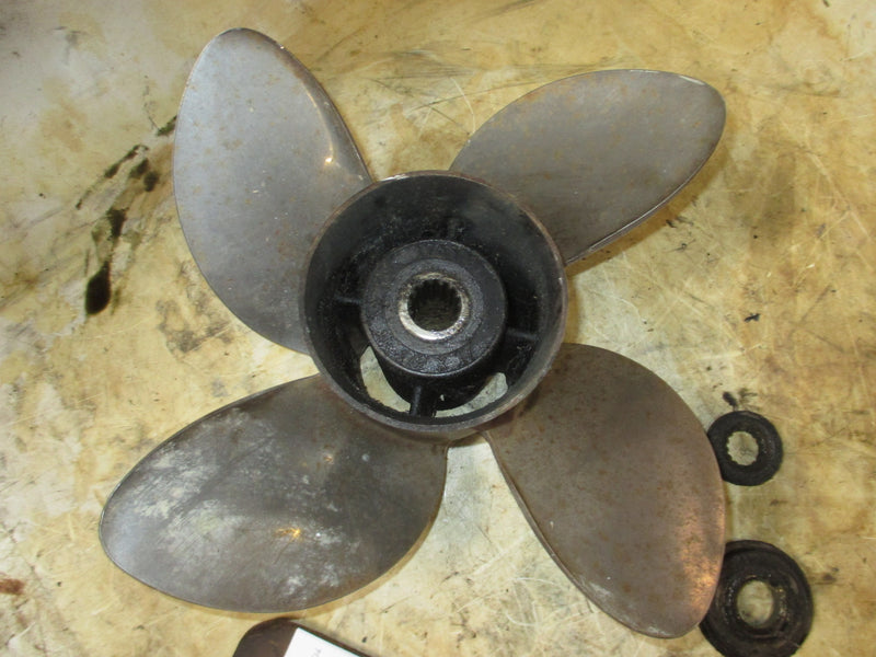 Evinrude 135hp Ficht 2 stroke outboard 4 blade counter stainless steel