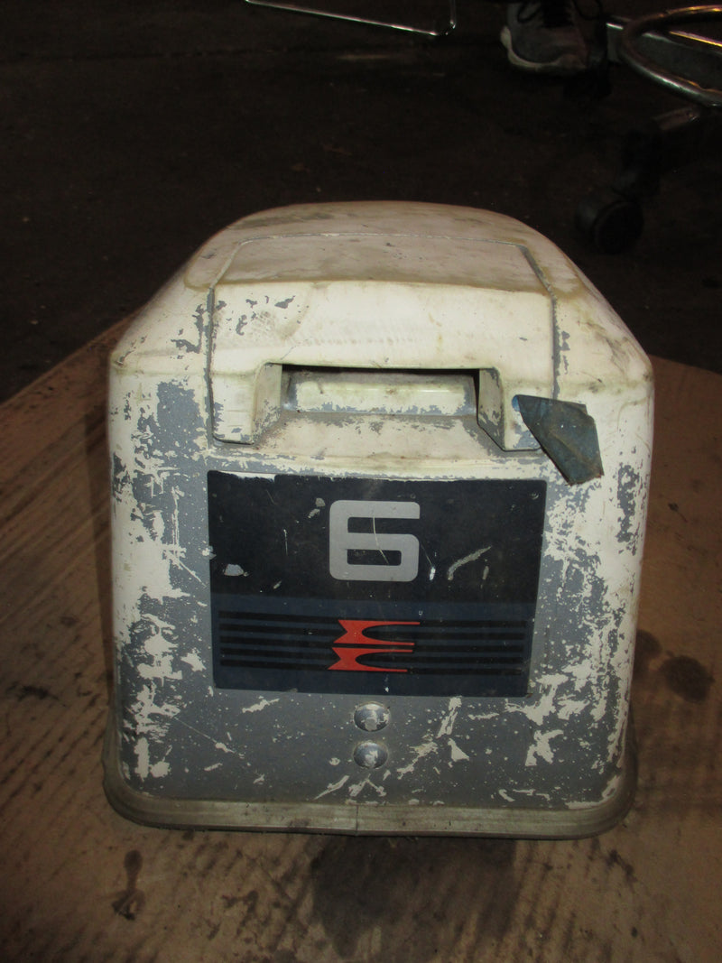 Evinrude 6hp 2 stroke outboard top cowling