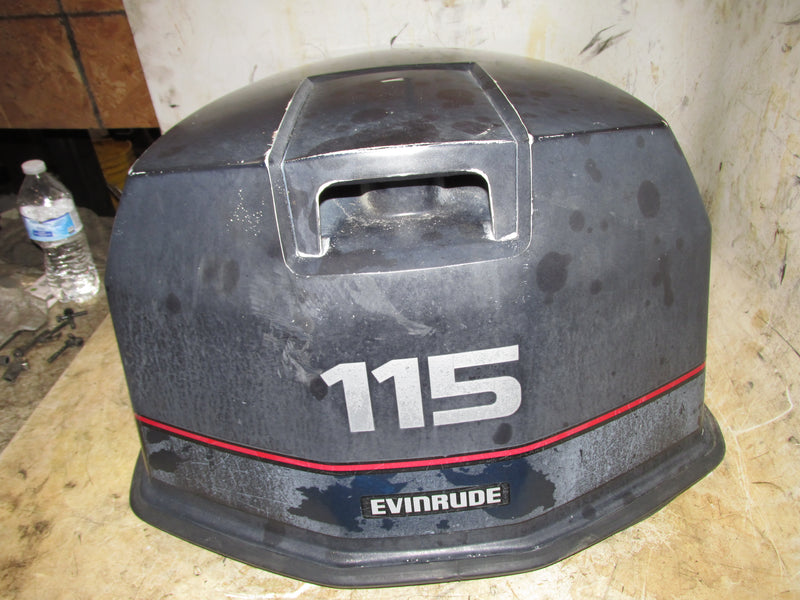 Evinrude 115hp 2 Stroke Outboard Top Cowling