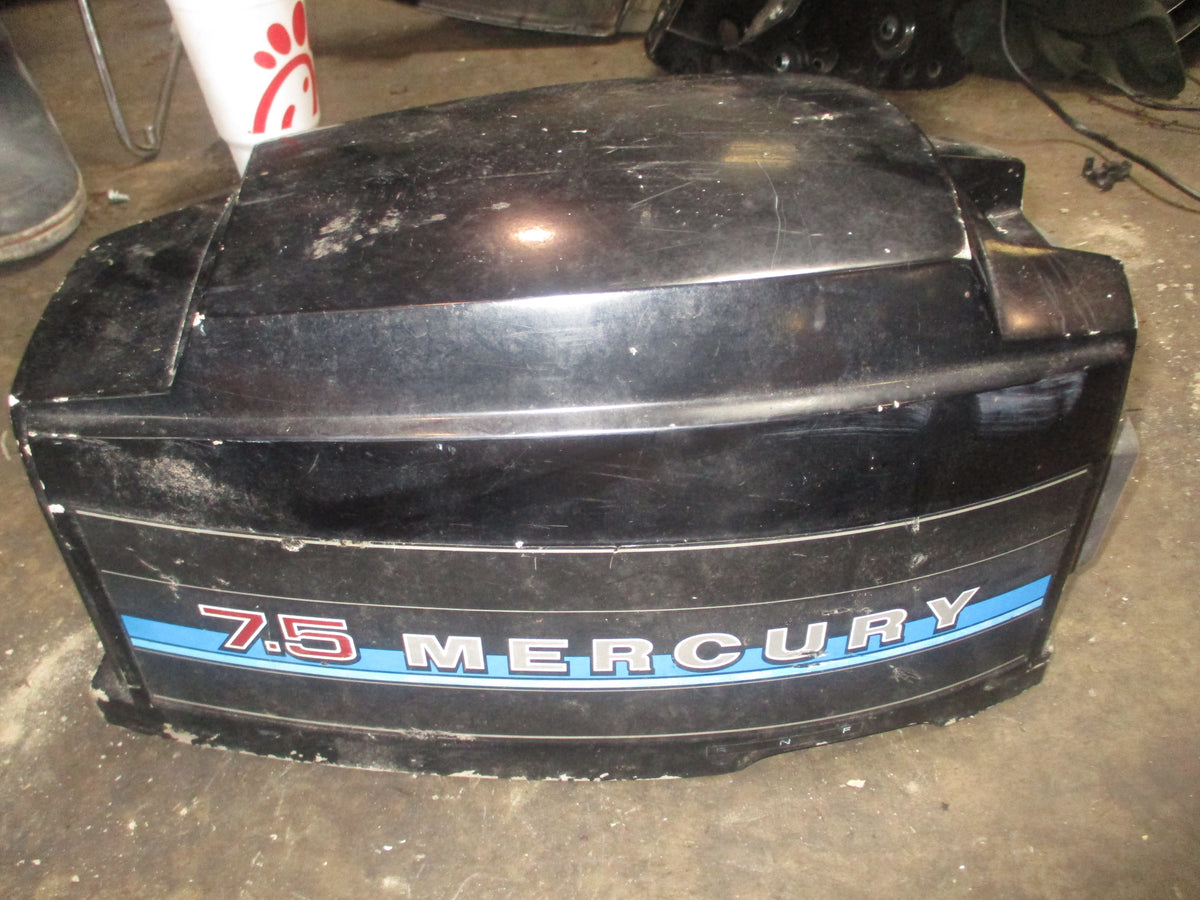 Mercury 7.5hp 2 stroke outboard top cowling