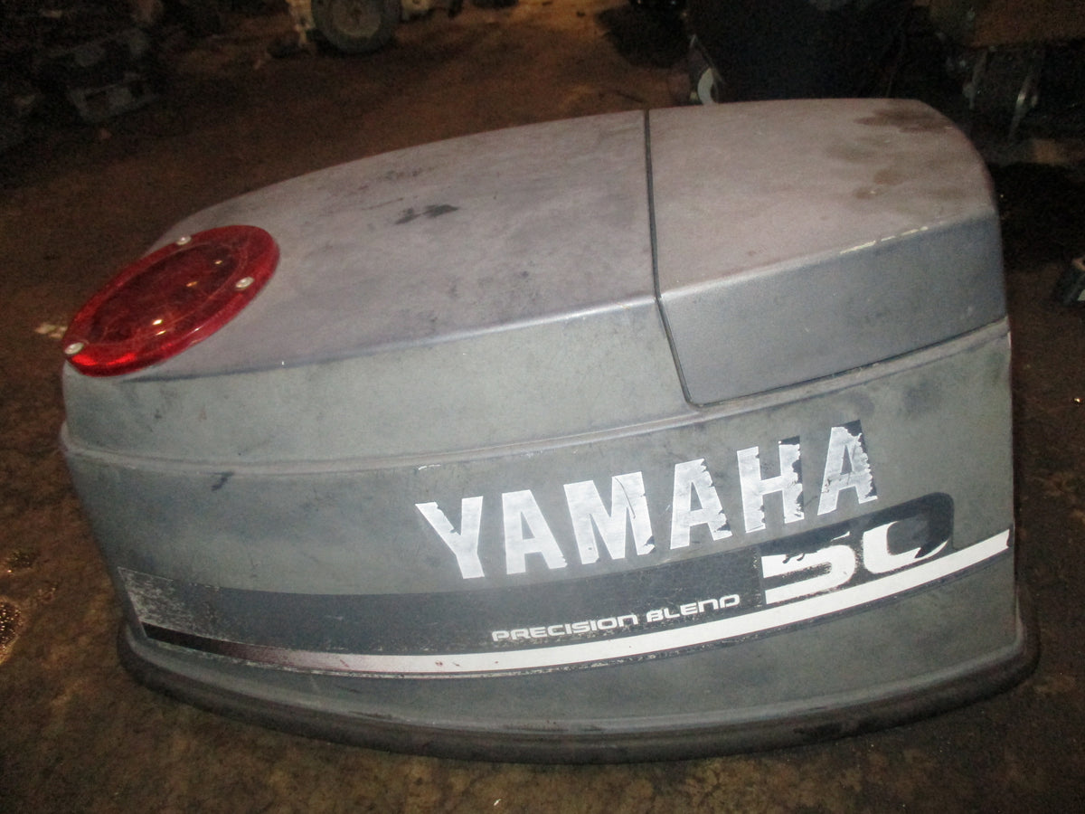 Yamaha Precision blend 50hp 2 stroke outboard top cowling
