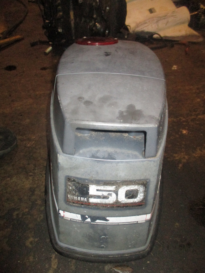 Yamaha Precision blend 50hp 2 stroke outboard top cowling