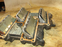 Load image into Gallery viewer, Johnson 120hp 2 stroke outboard intake manifolds with reeds (328627)
