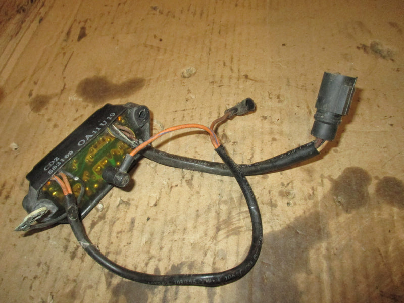Evinrude 6hp 2 stroke outboard CDI aftermarket rectifier regulator (583689)