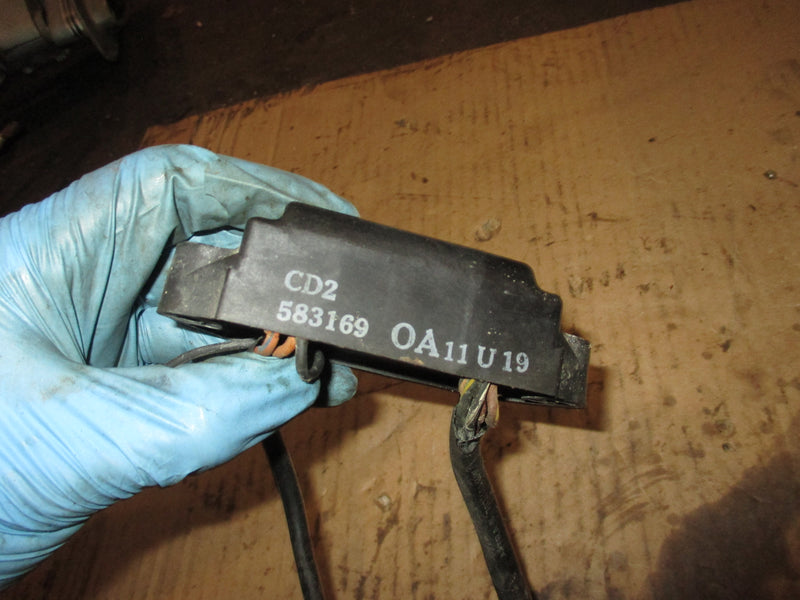 Evinrude 6hp 2 stroke outboard CDI aftermarket rectifier regulator (583689)