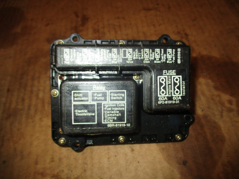 Yamaha 250hp 3.3L 4 stroke outboard  Fuse Box 6BR-82170-00
