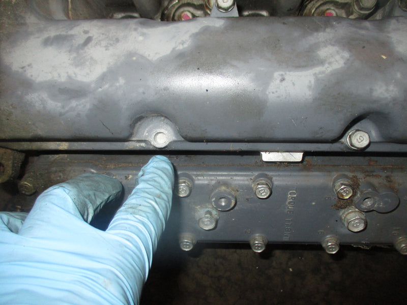 Yamaha 225hp 4 stroke outboard port cylinder head