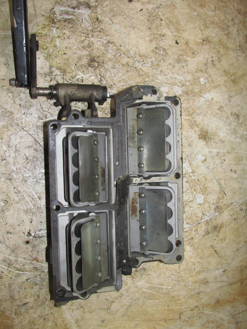 Evinrude 115hp 2 Stroke Outboard Intake Manifold and Reeds (317739/436893)