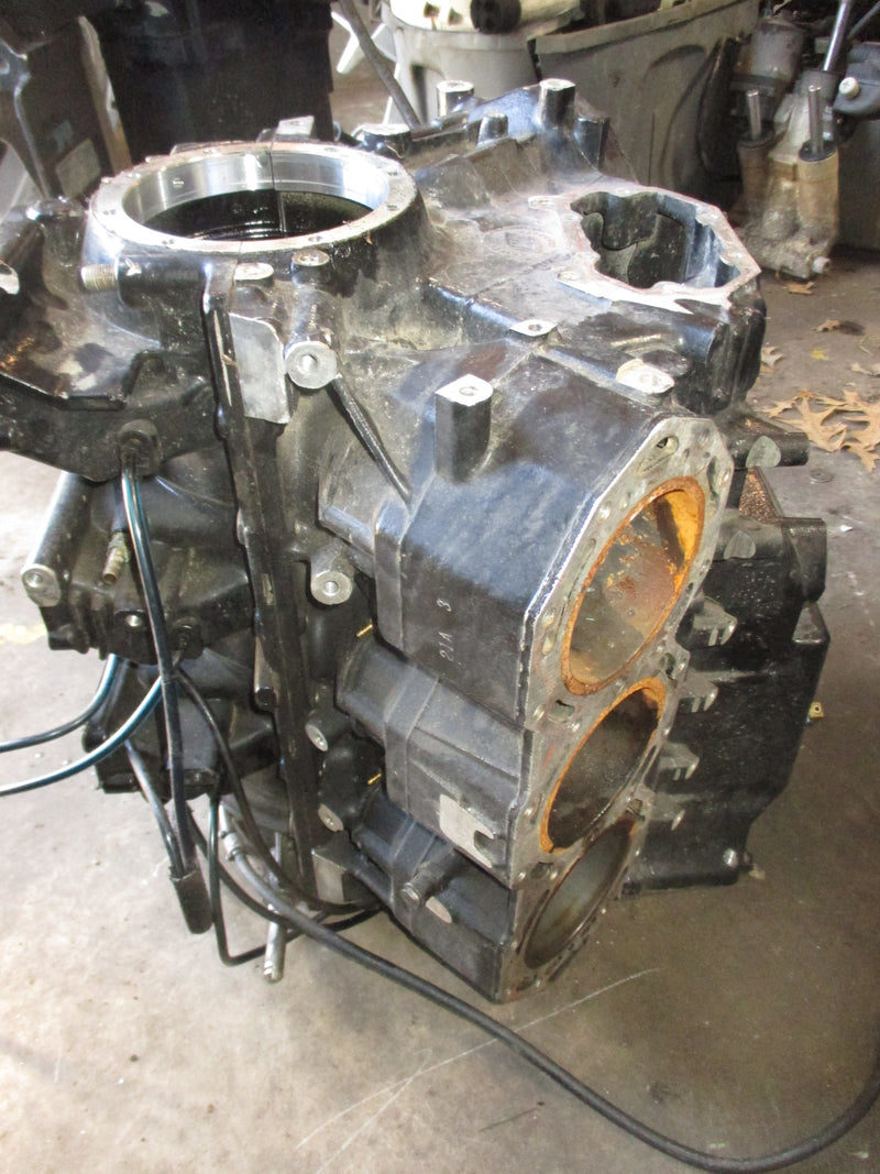 Evinrude 200hp Ficht 2 stroke outboard crankcase block