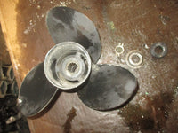 Load image into Gallery viewer, Mercury 40hp 2 stroke outboard aluminum propeller (10 3/8 x 14)
