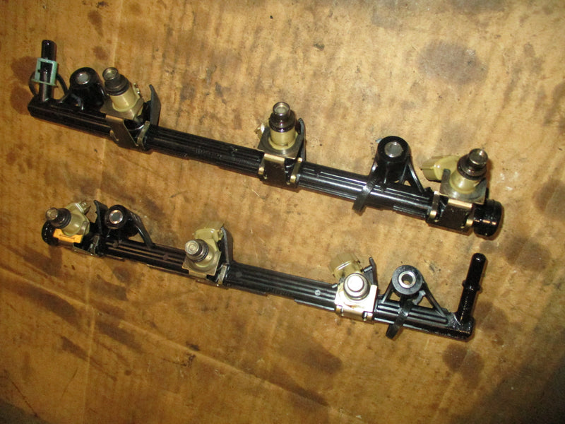 Yamaha 250hp 4 stroke outboard fuel rail and injector set (6P2-13160-10-00)