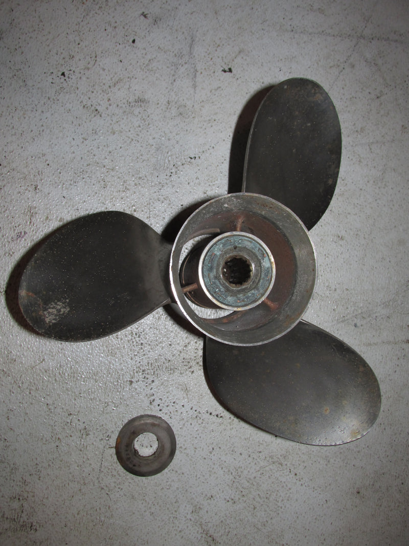 Mercury 115hp 2 Stroke Outboard 19 Pitch Stainless Propeller