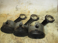 Load image into Gallery viewer, Evinrude 150hp Ficht 2 stroke outboard piston and rod set of 5 (5001294)
