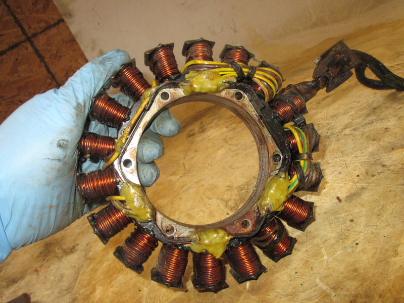 Evinrude 150hp Ficht 2 stroke outboard stator (586514)