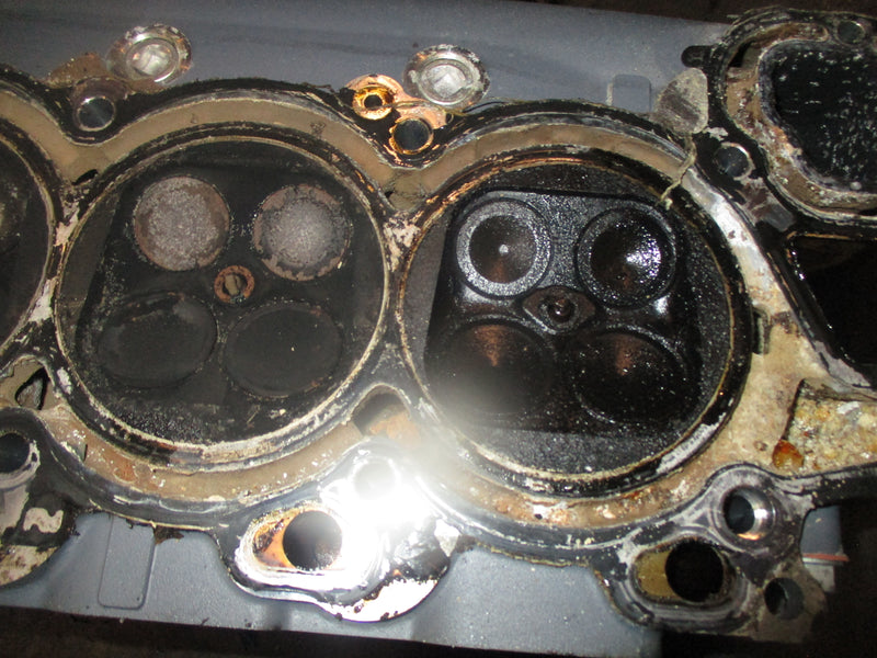 Yamaha 225hp 4 stroke outboard starboard cylinder head