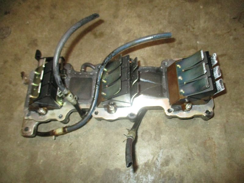 Yamaha 90hp 2 stroke outboard  Intake Manifold and reeds 6H1-13641-02-94