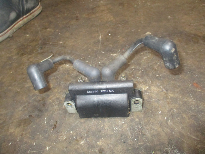Evinrude 4hp outboard dual ignition coil (583740)