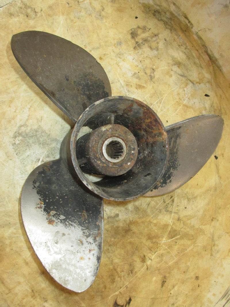 Evinrude 150hp Ficht 2 stroke outboard SST stainless steel propellor (14 3/4x19)