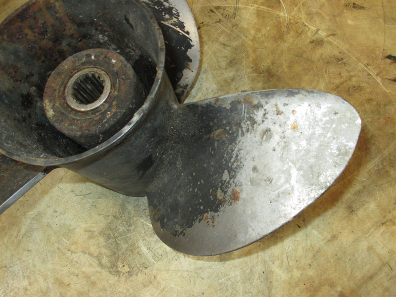 Evinrude 150hp Ficht 2 stroke outboard SST stainless steel propellor (14 3/4x19)