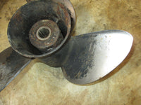 Load image into Gallery viewer, Evinrude 150hp Ficht 2 stroke outboard SST stainless steel propellor (14 3/4x19)
