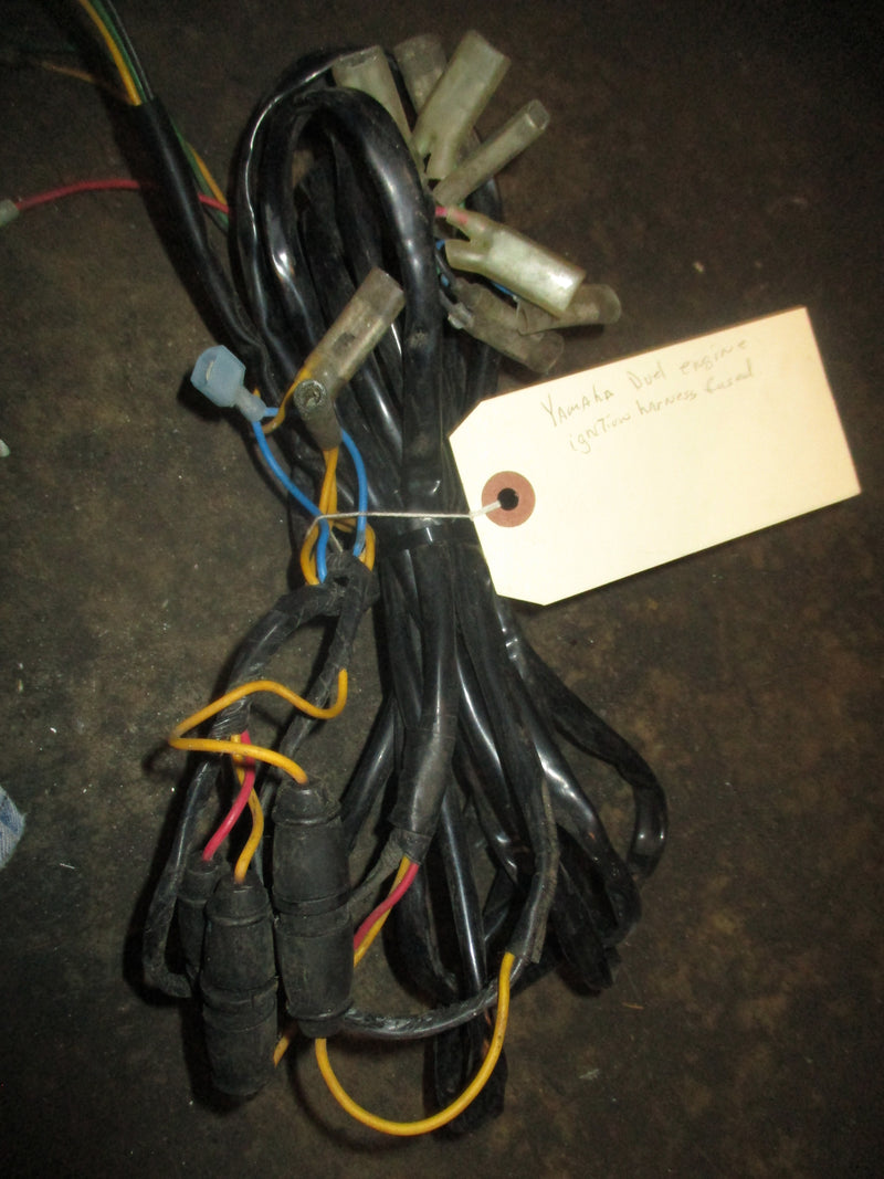 Yamaha outboard dual engine fuse ignition to gauge harness
