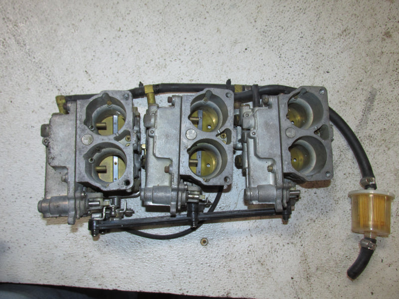 Mercury 175hp Black Max 2 Stroke Outboard Carburetor set (3308-9672-C)