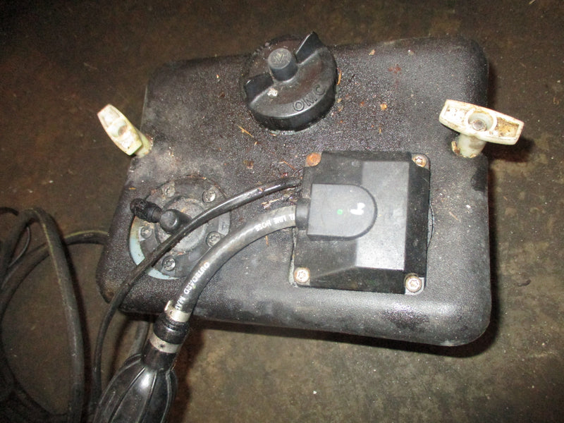 Johnson Evinrude BRP style dual hose remote oil tank #41