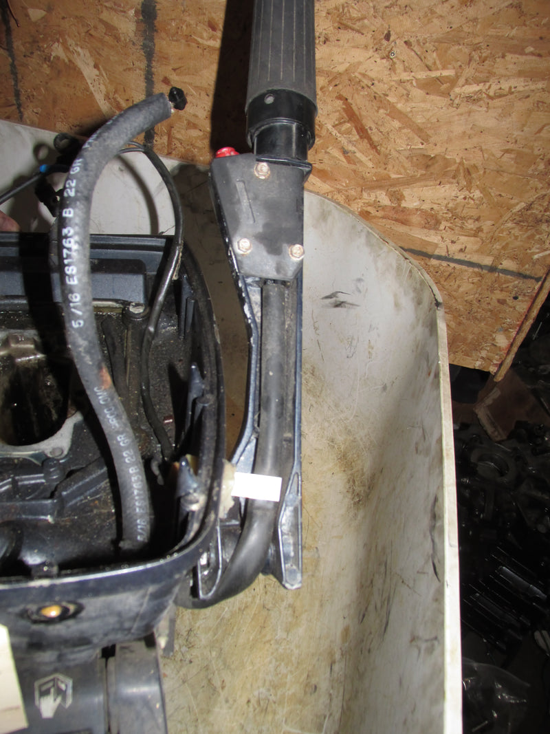 Evinrude 4hp 2 Stroke Outboard Midsection w/ Tiller Handle