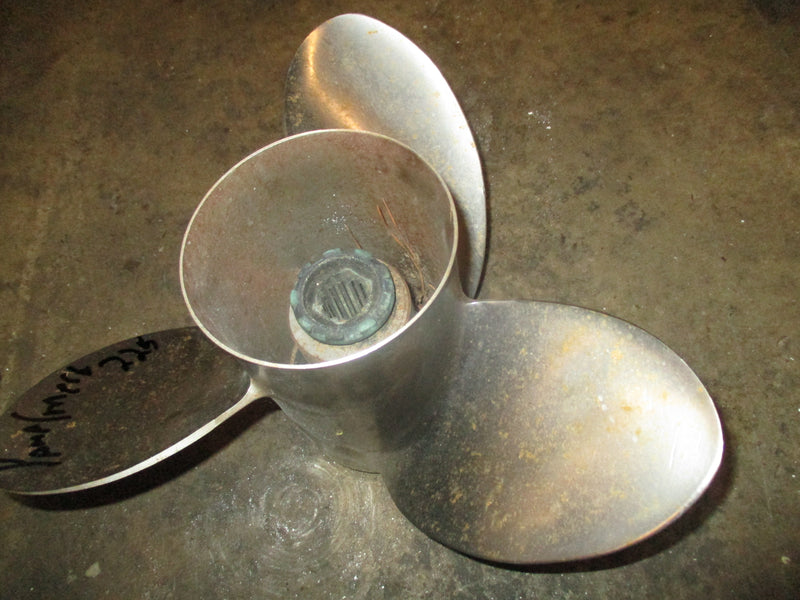 Yamaha/mercury 225hp 4 stroke outboard stainless steel propeller (14x19)