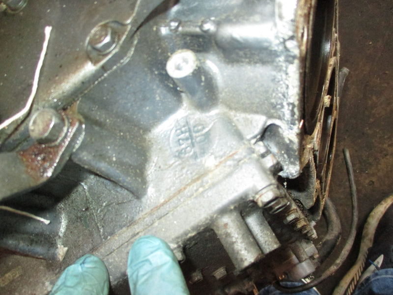 Yamaha 200hp OX66 2 stroke outboard crankcase block
