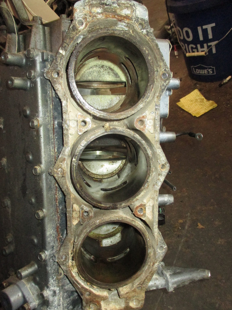 Yamaha 200hp OX66 2 stroke outboard crankcase block
