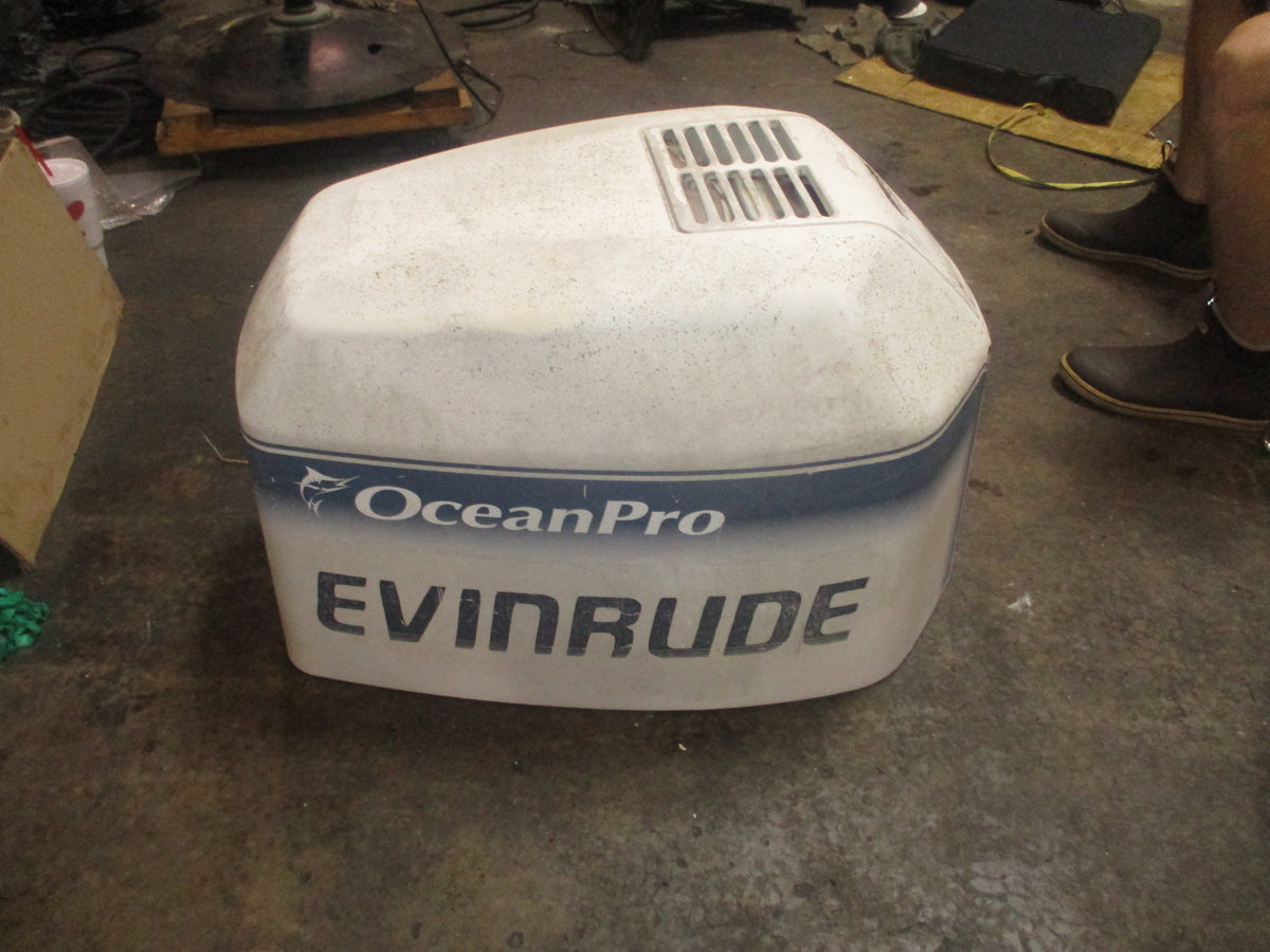 Evinrude Ocean Pro 225hp outboard top cowling