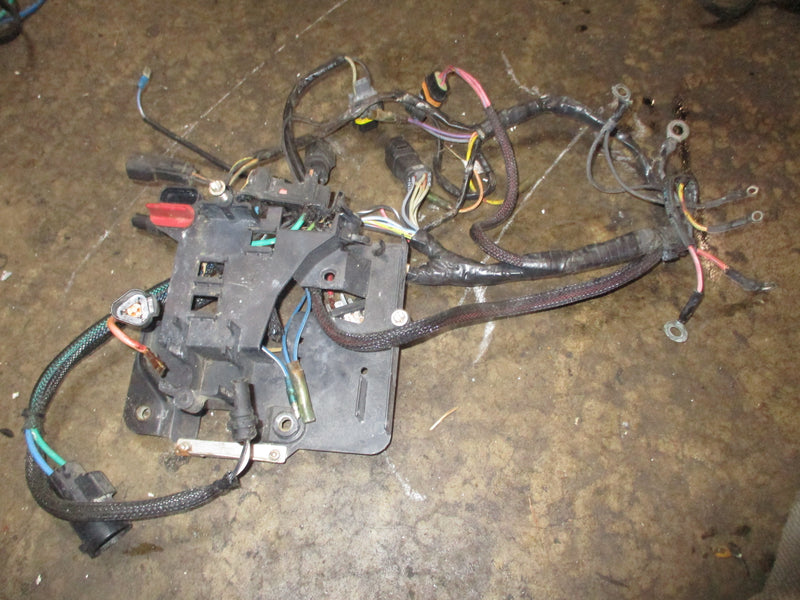 Evinrude Ocean Pro 225hp outboard engine wiring harness/electric bracket