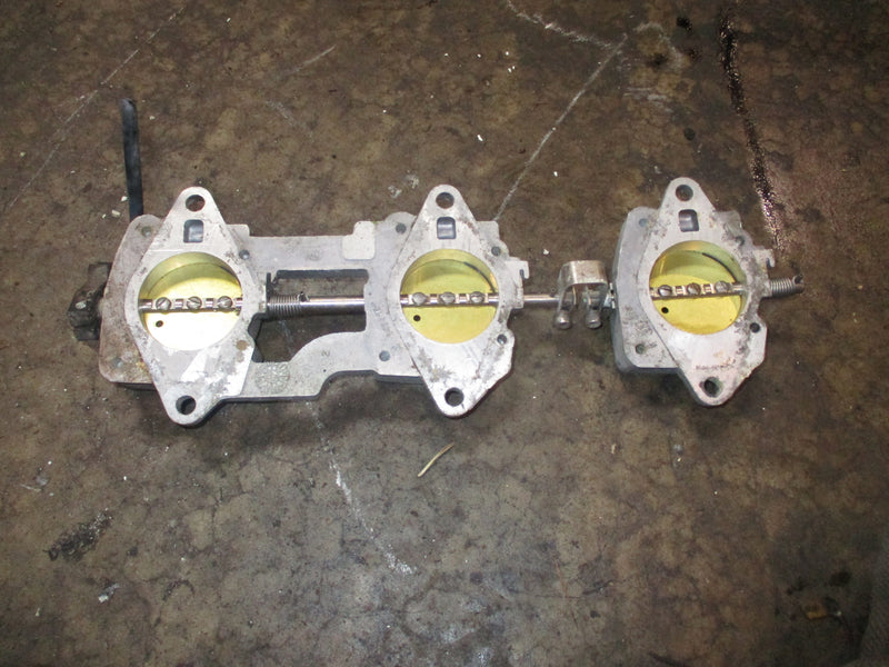 Evinrude Ocean Pro 225hp outboard intake manifold w/ throttle body