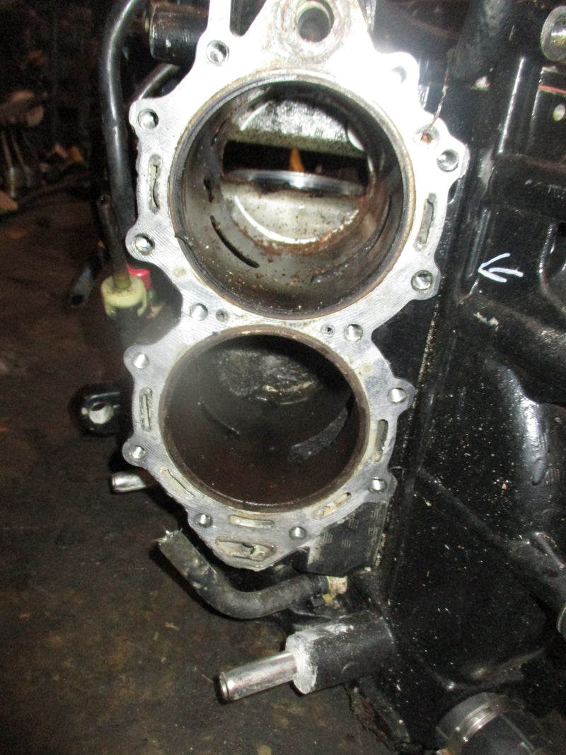 Evinrude ETEC 115hp 2 stroke outboard crankcase block SOLD AS IS