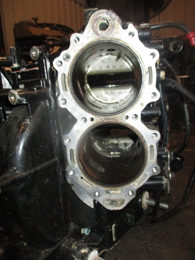 Evinrude ETEC 115hp 2 stroke outboard crankcase block SOLD AS IS