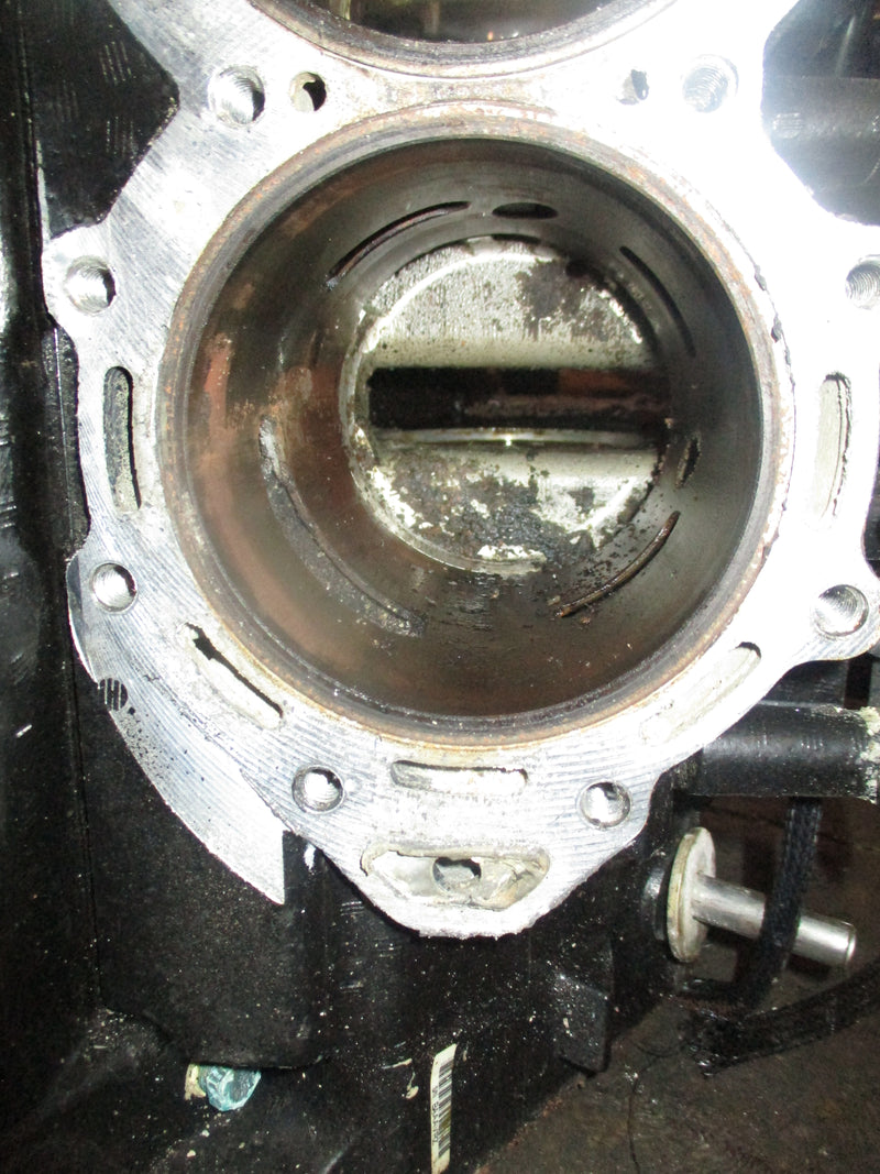 Evinrude ETEC 115hp 2 stroke outboard crankcase block SOLD AS IS