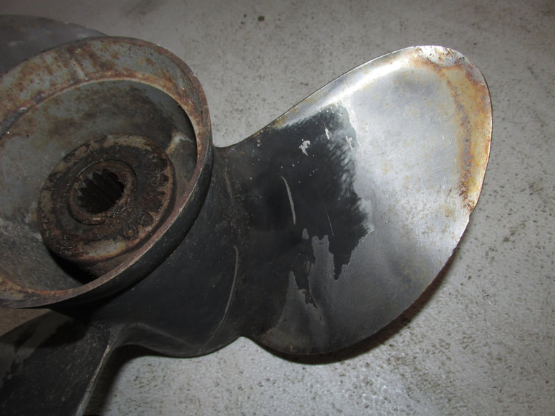 Johnson 150hp 60 Degree 2 Stroke Outboard Stainless steel propellor (15x17)