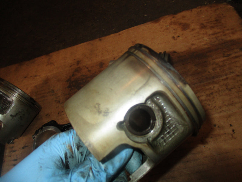 Mercury 225hp carbureted Offshore 2 stroke outboard starboard set of 3