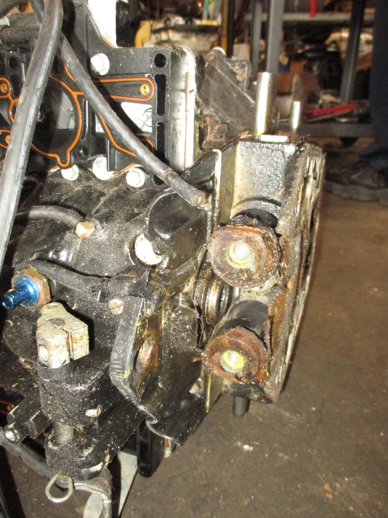 Johnson 115hp 2 stroke outboard crankcase powerhead