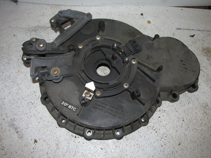 Johnson 150hp 60 Degree 2 Stroke Outboard Flywheel cover/Optical sensor (433581)