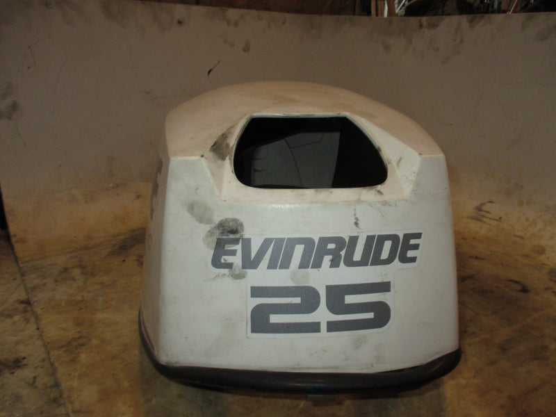 Evinrude Etec 25hp 2 stroke outboard top cowling