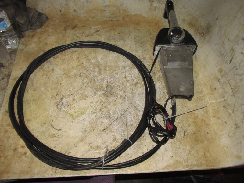 Yamaha 60hp 2 Stroke Outboard Vevor 704 Style Top Mount Control Box 17' Cables