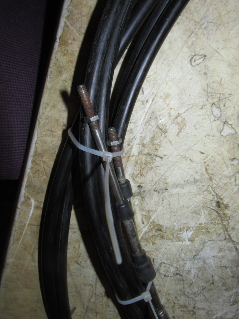 Yamaha 60hp 2 Stroke Outboard Vevor 704 Style Top Mount Control Box 17' Cables
