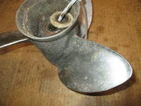 Load image into Gallery viewer, Evinrude 70hp 2 stroke outboard stainless prop (389510) 13 x19
