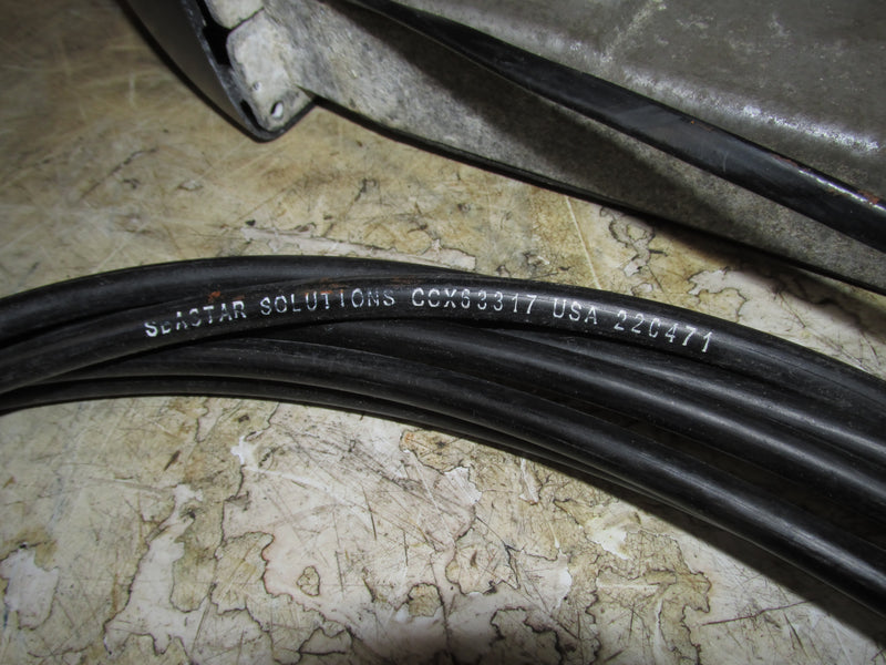 Yamaha 60hp 2 Stroke Outboard Vevor 704 Style Top Mount Control Box 17' Cables