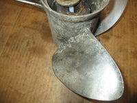 Load image into Gallery viewer, Evinrude 70hp 2 stroke outboard stainless prop (389510) 13 x19
