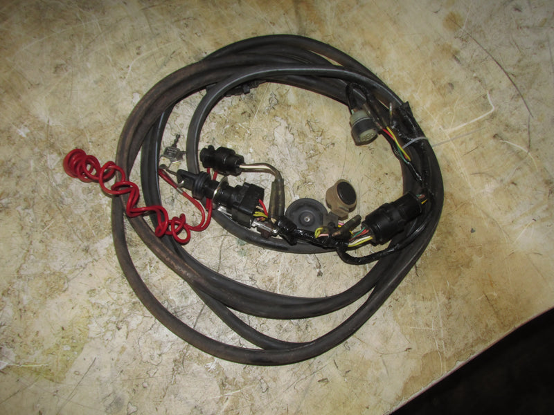 Yamaha 60hp 2 Stroke Outboard 15' 10 Pin Rigging Harness w/ Ignition