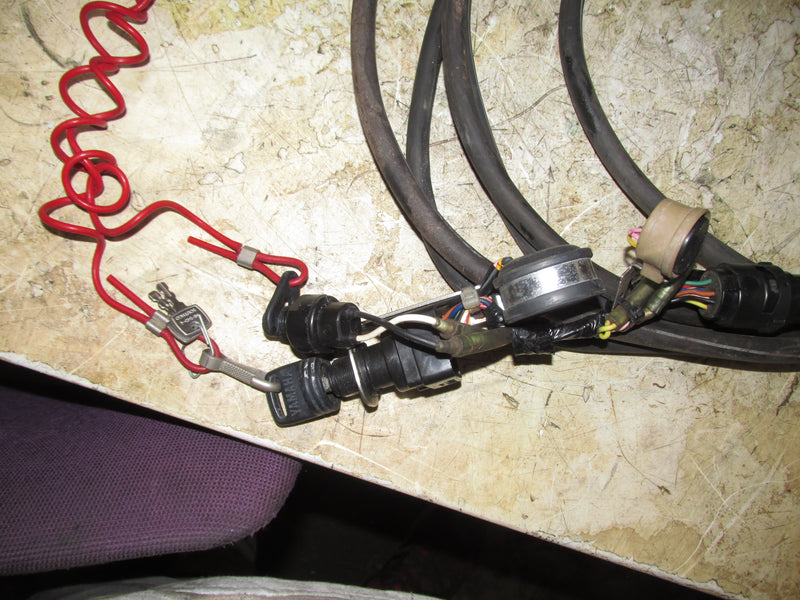 Yamaha 60hp 2 Stroke Outboard 15' 10 Pin Rigging Harness w/ Ignition