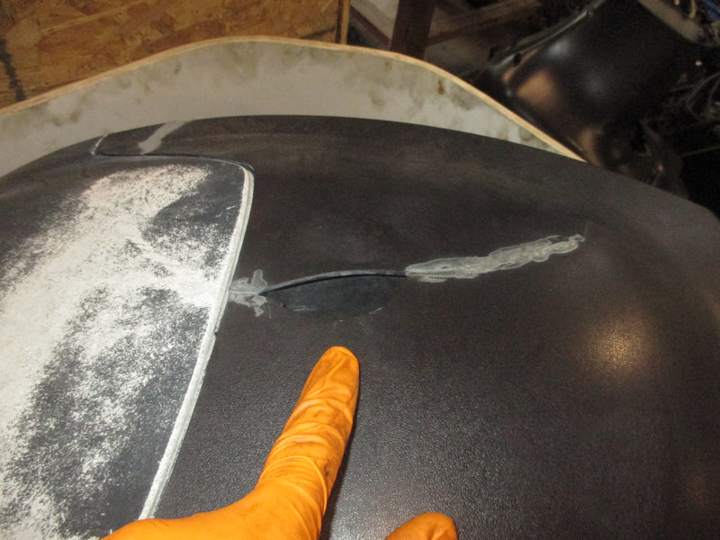 Mercury Verado 200hp outboard Top Cowling